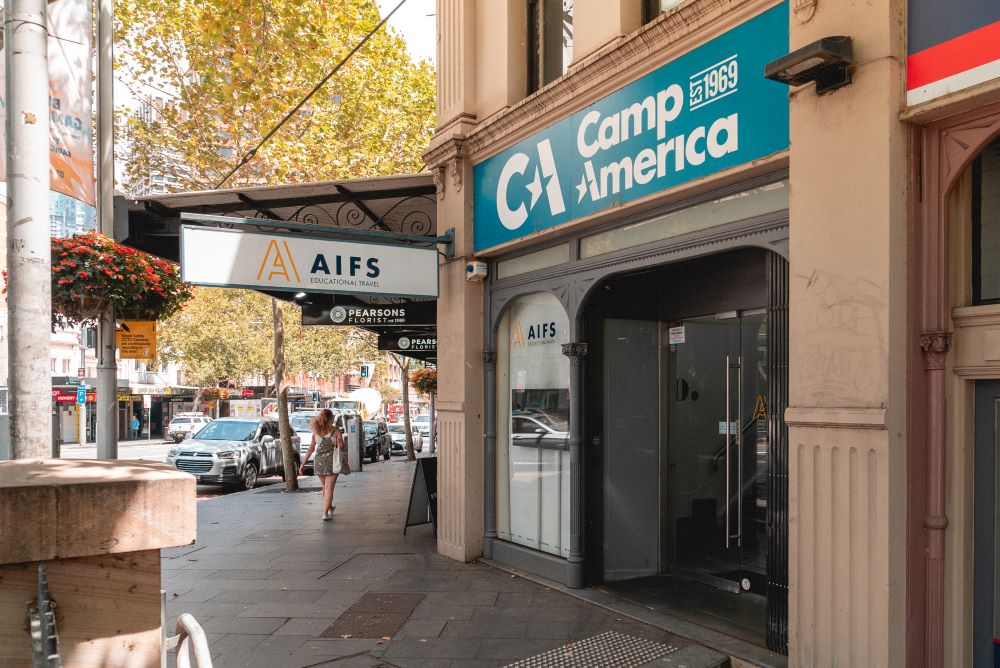 AIFS Büro mitten in Sydney